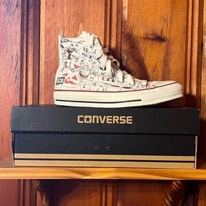 Limited edition Converse X ICA Boston sneakers